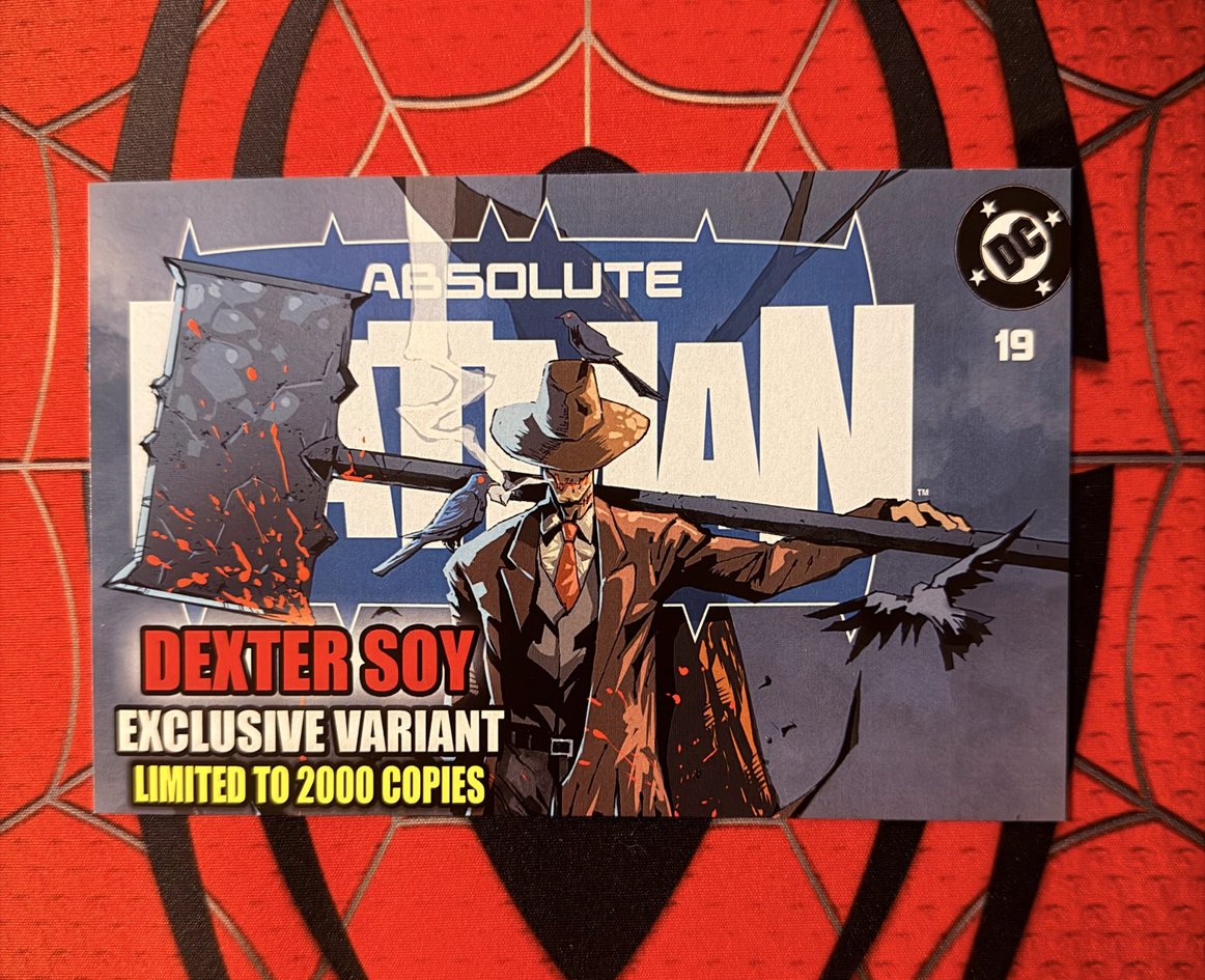 ABSOLUTE BATMAN #19 DEXTER SOY EXCLUSIVE