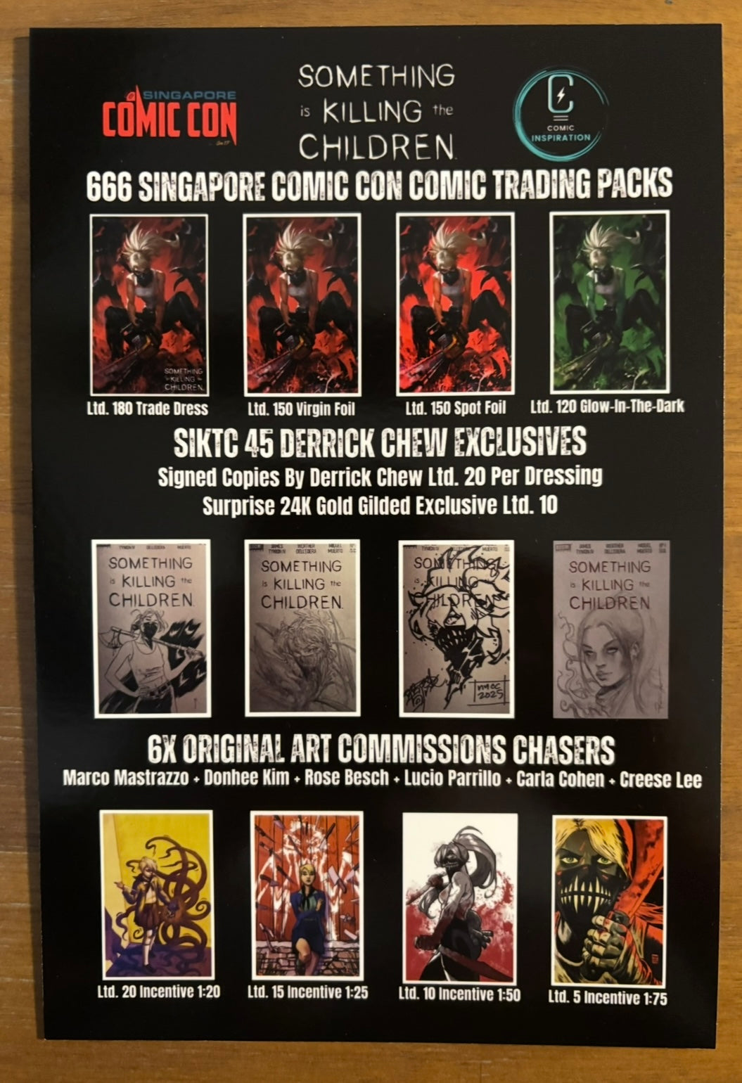SIKTC #45 • 2026 • Derrick Chew Blind Bag