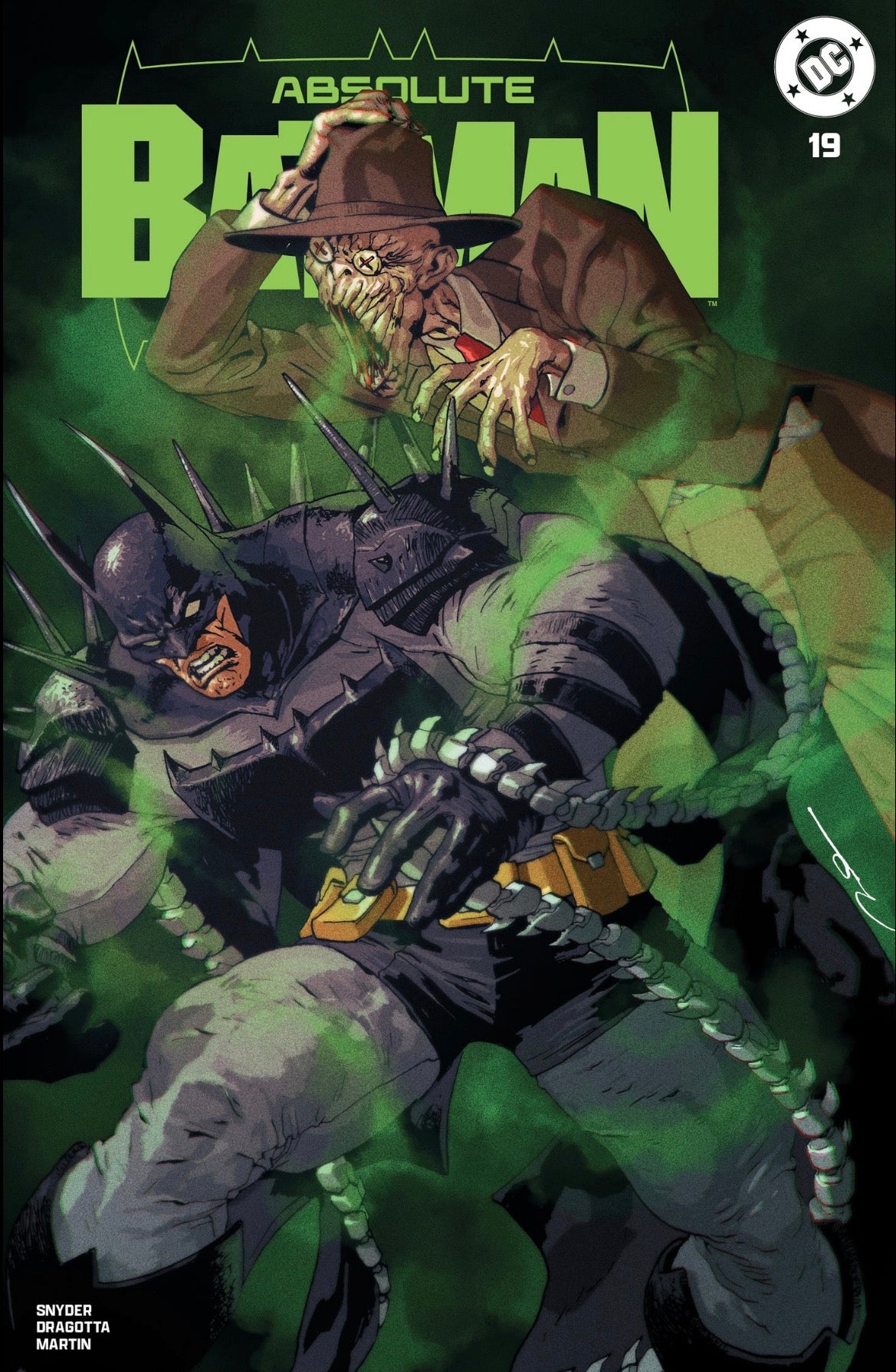ABSOLUTE BATMAN #19 GERALD PAREL FOIL TRADE VARIANT LTD 1000
