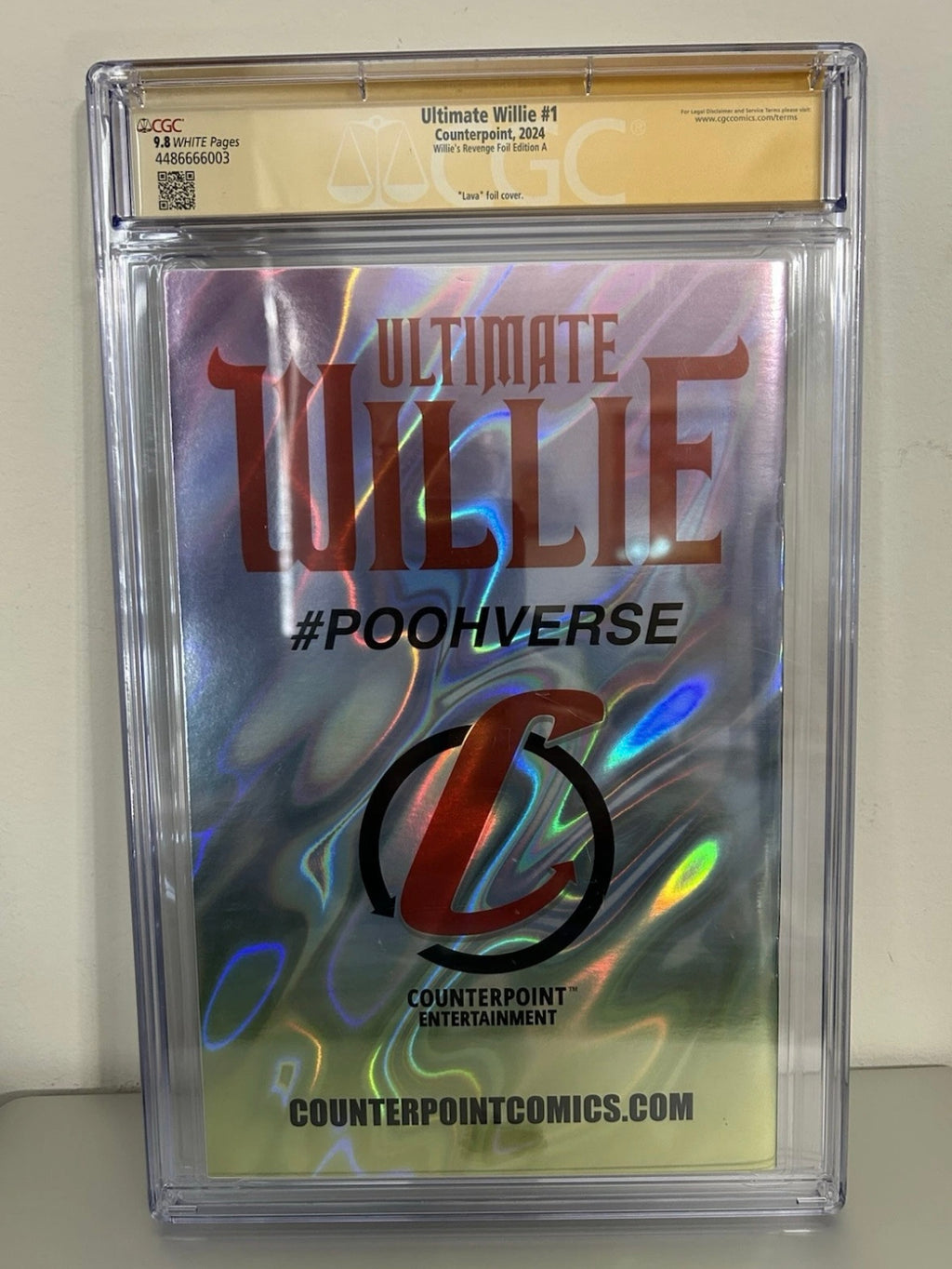 Ultimate Willie #1 • Willie's • CGC 9.8 SS
Revenge