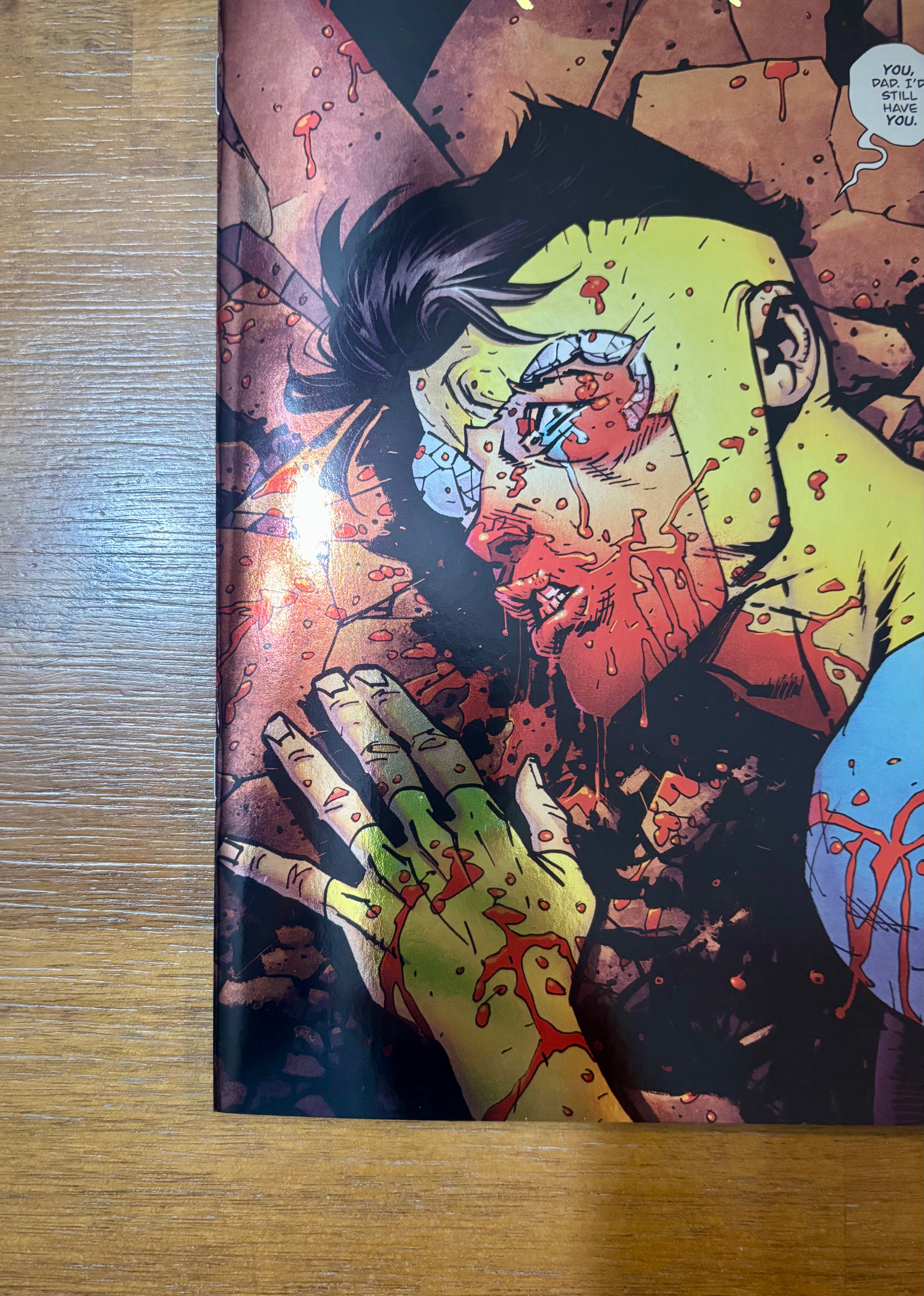 INVINCIBLE #1 VIRGIN FOIL SIGNED BY RYAN OTTLEY MEGACON EXCLUSIVE