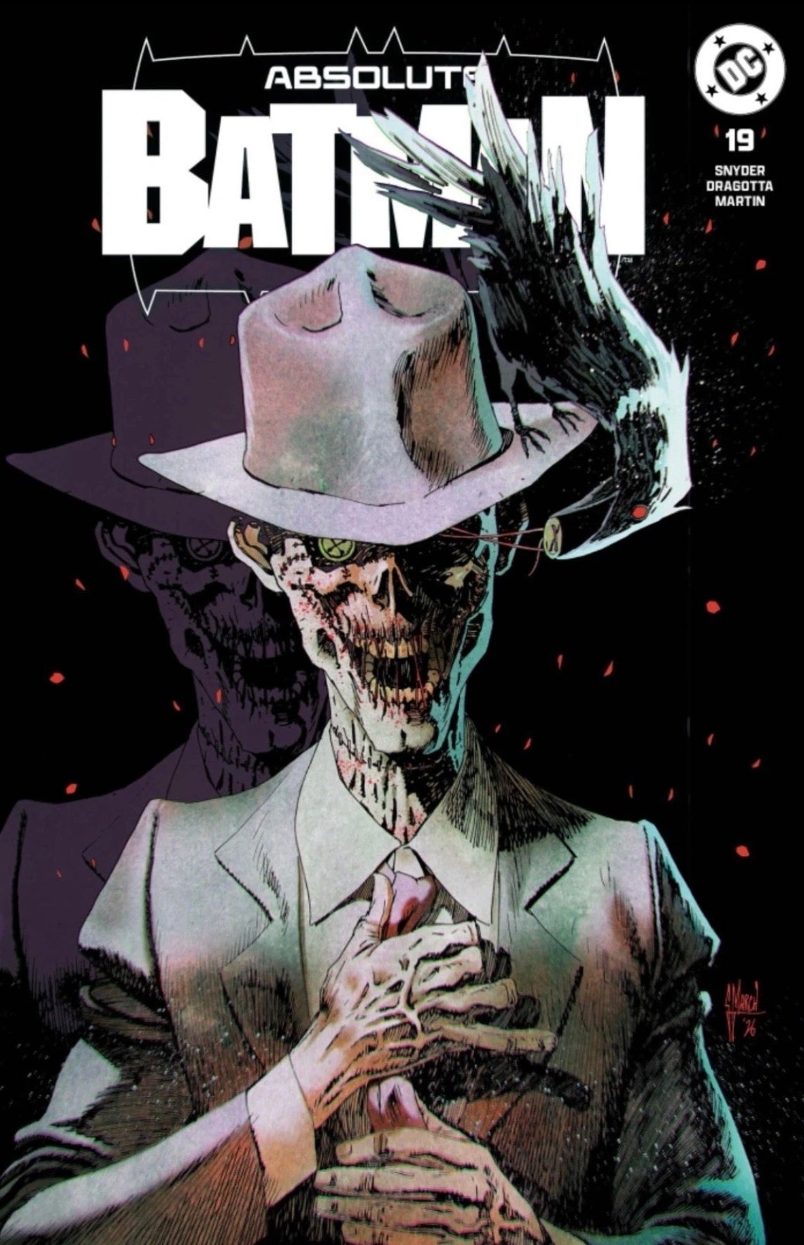 ABSOLUTE BATMAN #19 GUILLEM MARCH SCARECROW VARIANT LTD 1000
