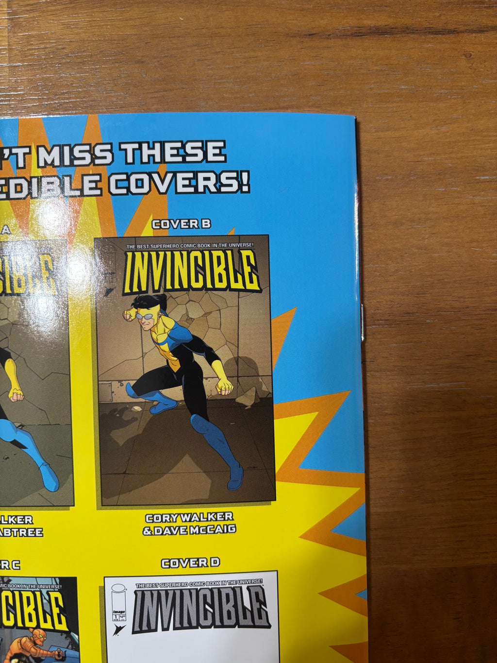 INVINCIBLE #1 VIRGIN FOIL SIGNED BY RYAN OTTLEY MEGACON EXCLUSIVE
