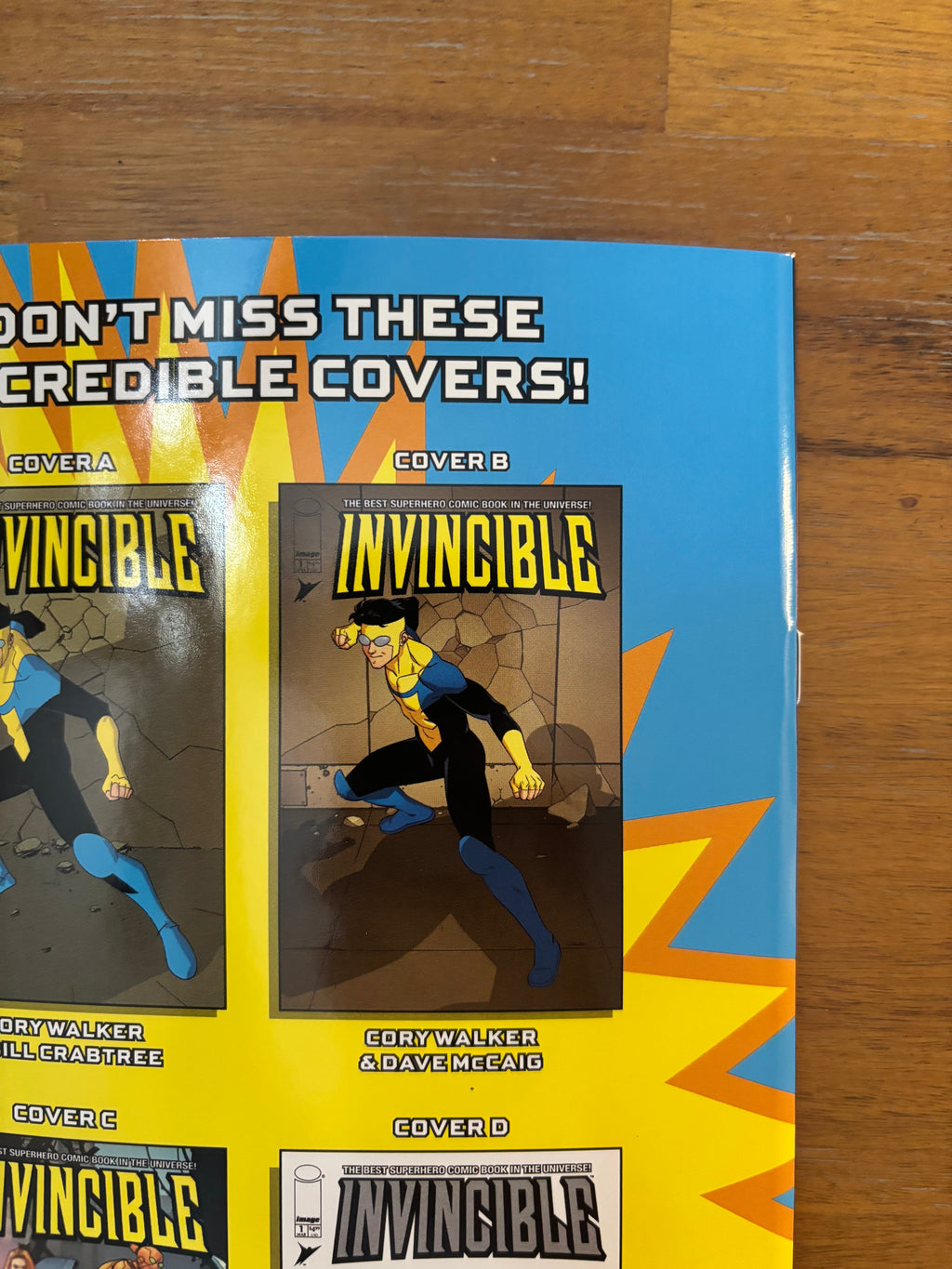 INVINCIBLE #1 SIGNED BY RYAN OTTLEY MEGACON EXCLUSIVE