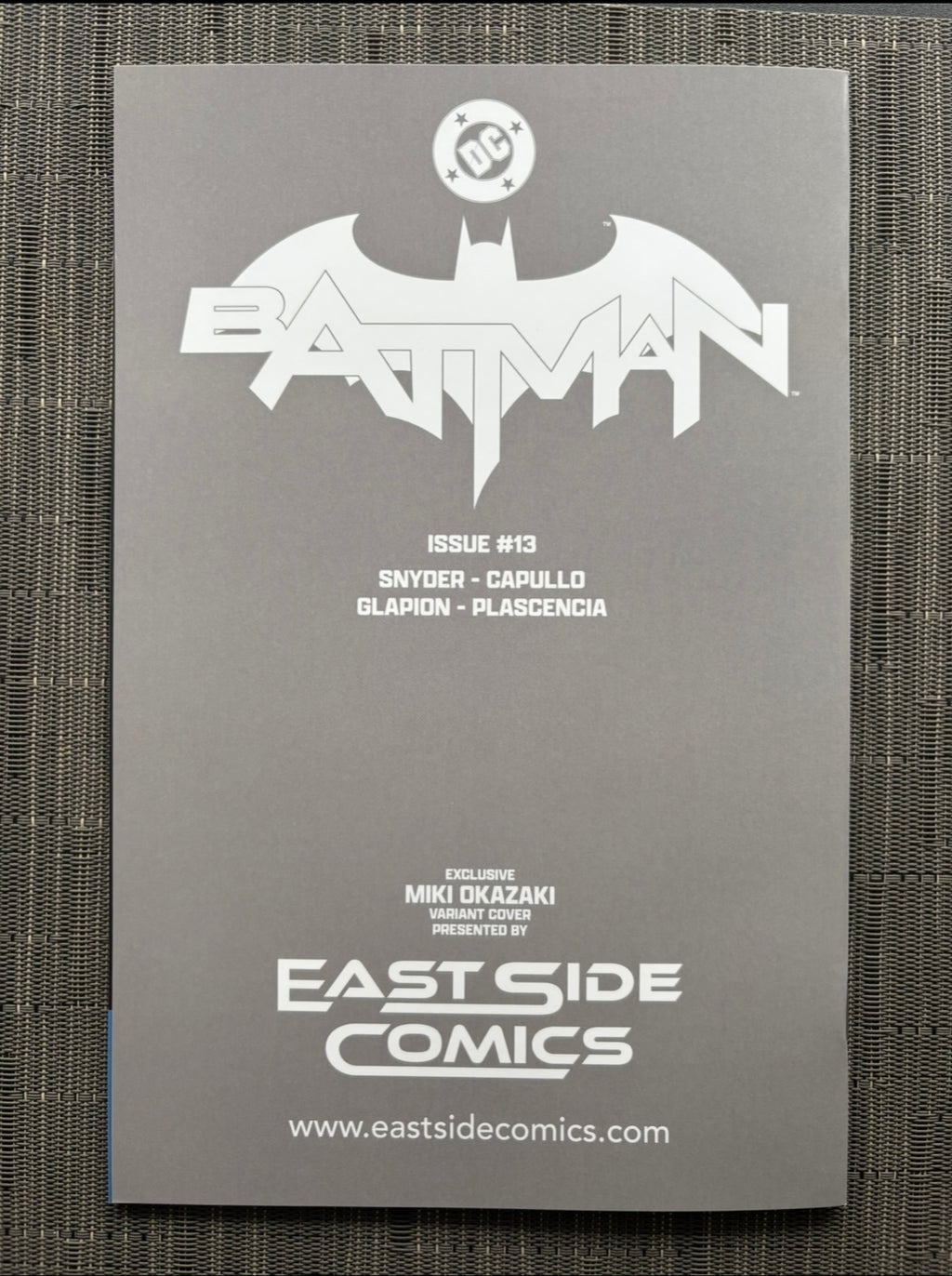 Batman #13 • New 52 • 2025 • Miki Okazaki Virgin Variant