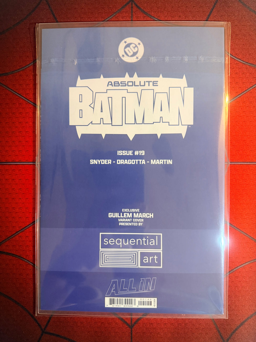 ABSOLUTE BATMAN #19 GUILLEM MARCH SCARECROW VARIANT LTD 1000