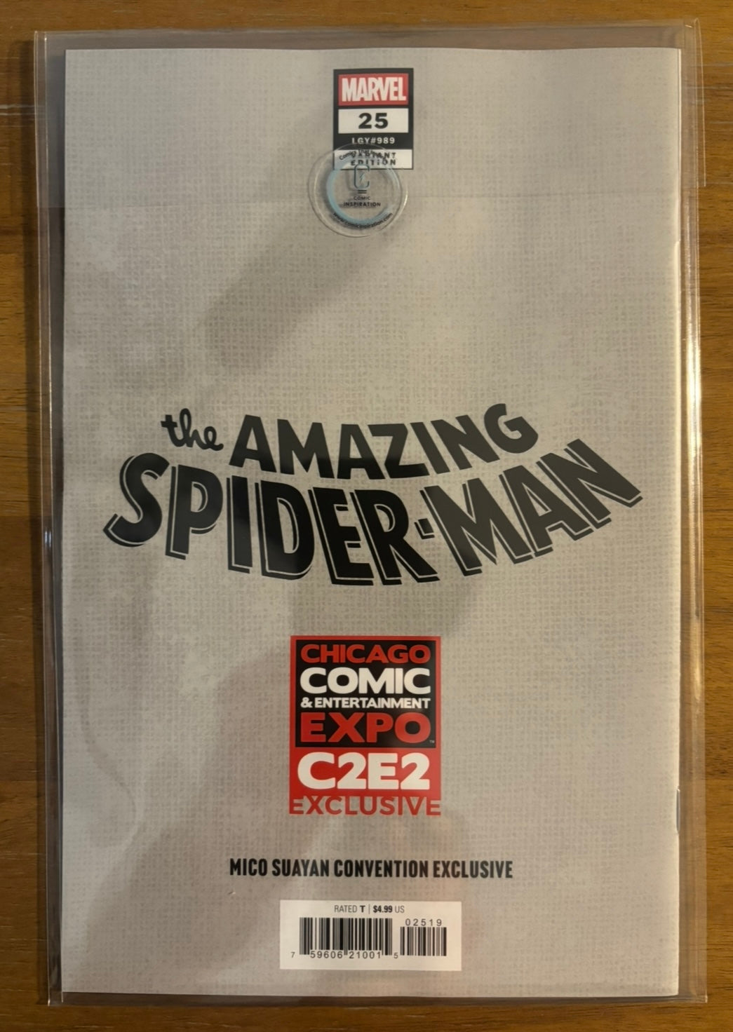 The Amazing Spider-Man #25 • 2026 • C2E2 Mico Sauyan Exclusive