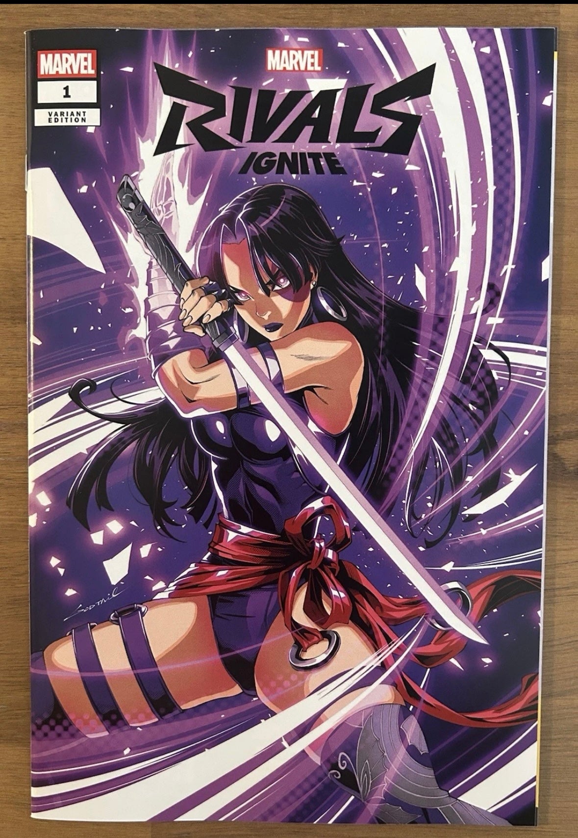 Marvel Rivals Ignite #1 • 
Godtail Variant. LTD 1000.