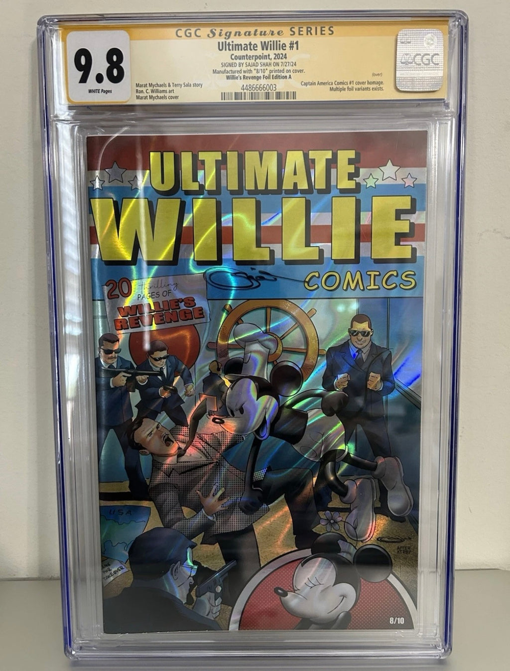 Ultimate Willie #1 • Willie's • CGC 9.8 SS
Revenge