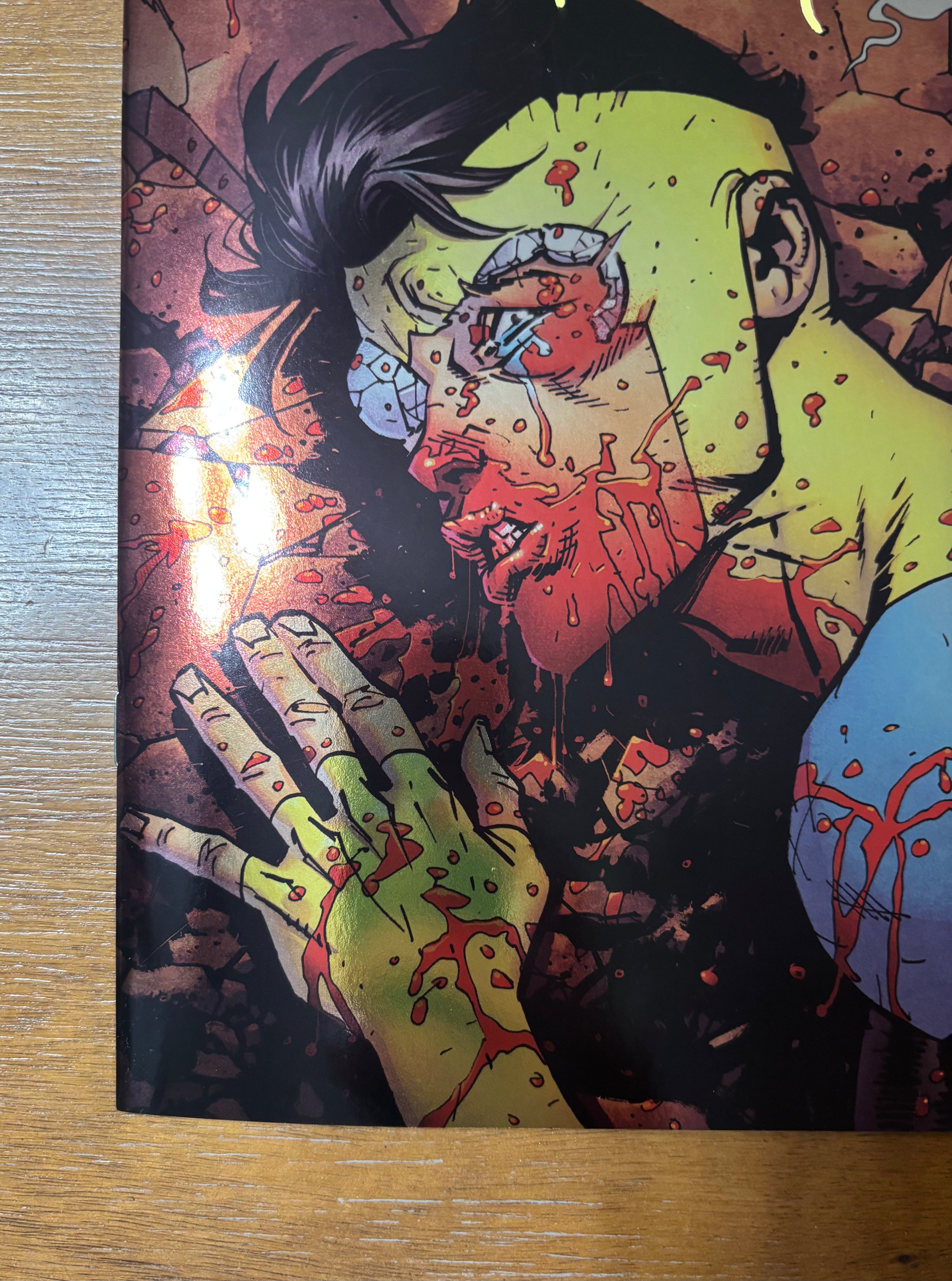 INVINCIBLE #1 SIGNED BY RYAN OTTLEY MEGACON EXCLUSIVE