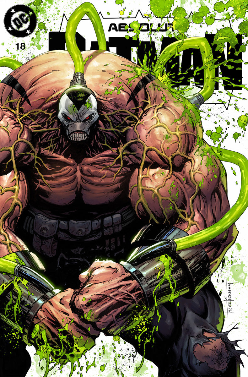 Absolute Batman #18 Tyler Kirkham BANE battle damage TRADE VARIANT  DC