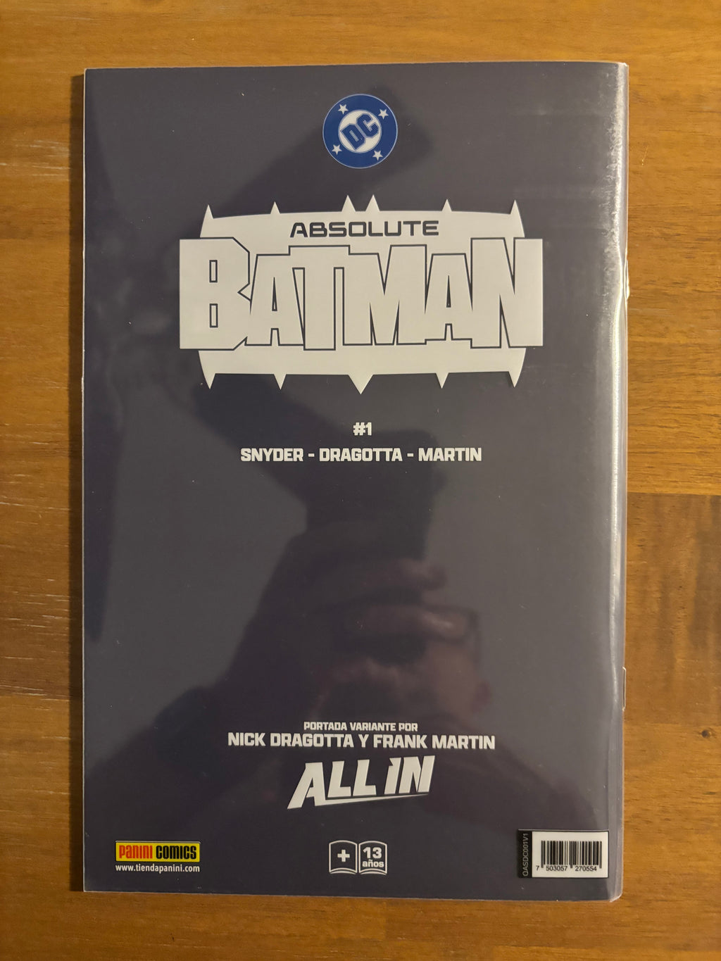 2025 Absolute Batman 1 MX ACETATE