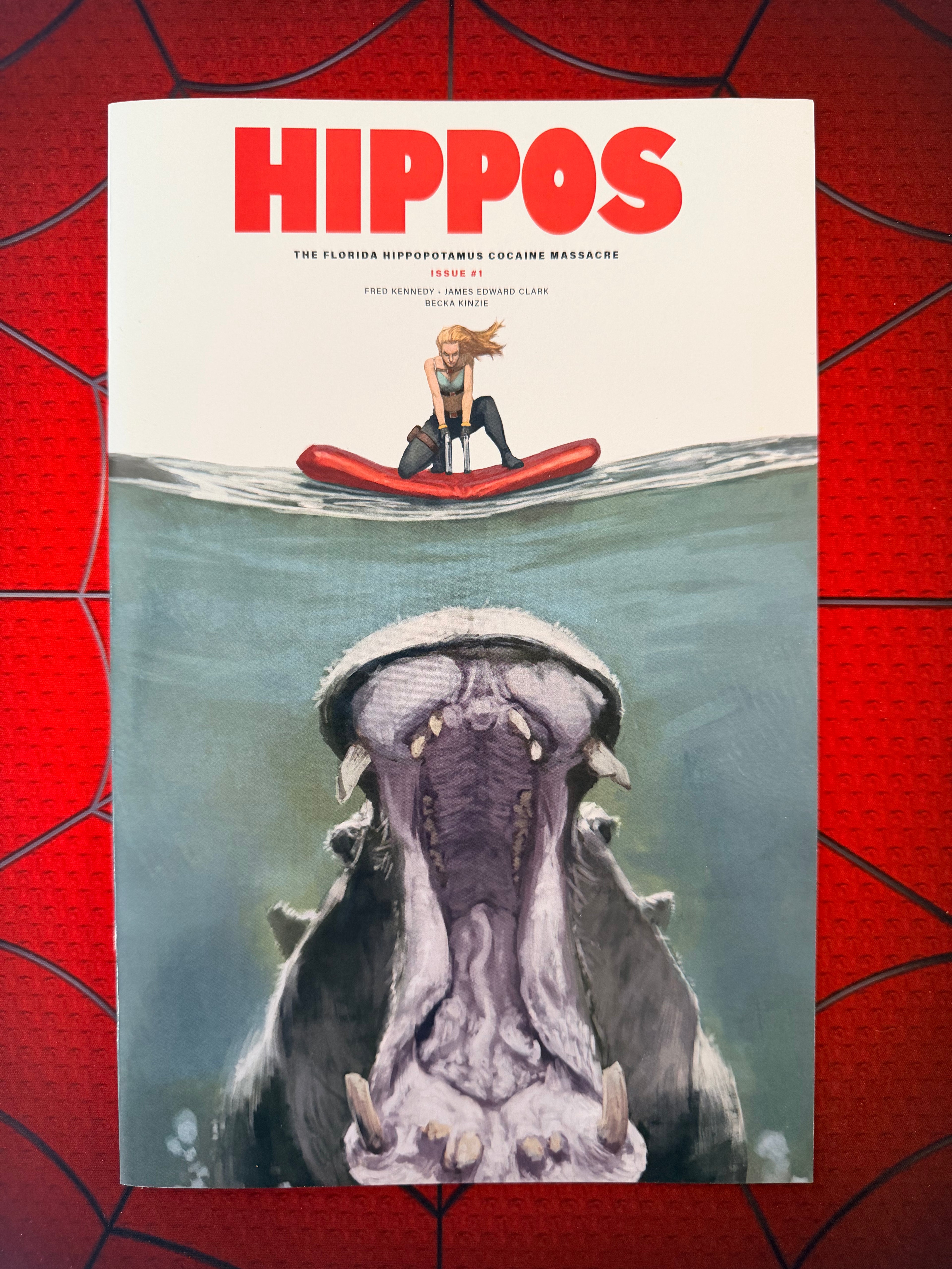 Florida Hippopotamus Cocaine Massacre #1 • Skan Jaws Variant