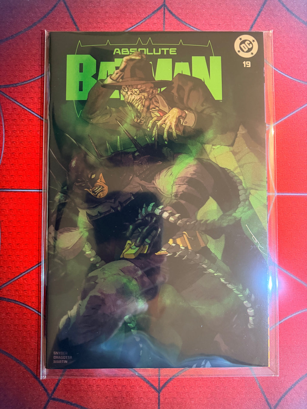 ABSOLUTE BATMAN #19 GERALD PAREL FOIL TRADE VARIANT LTD 1000