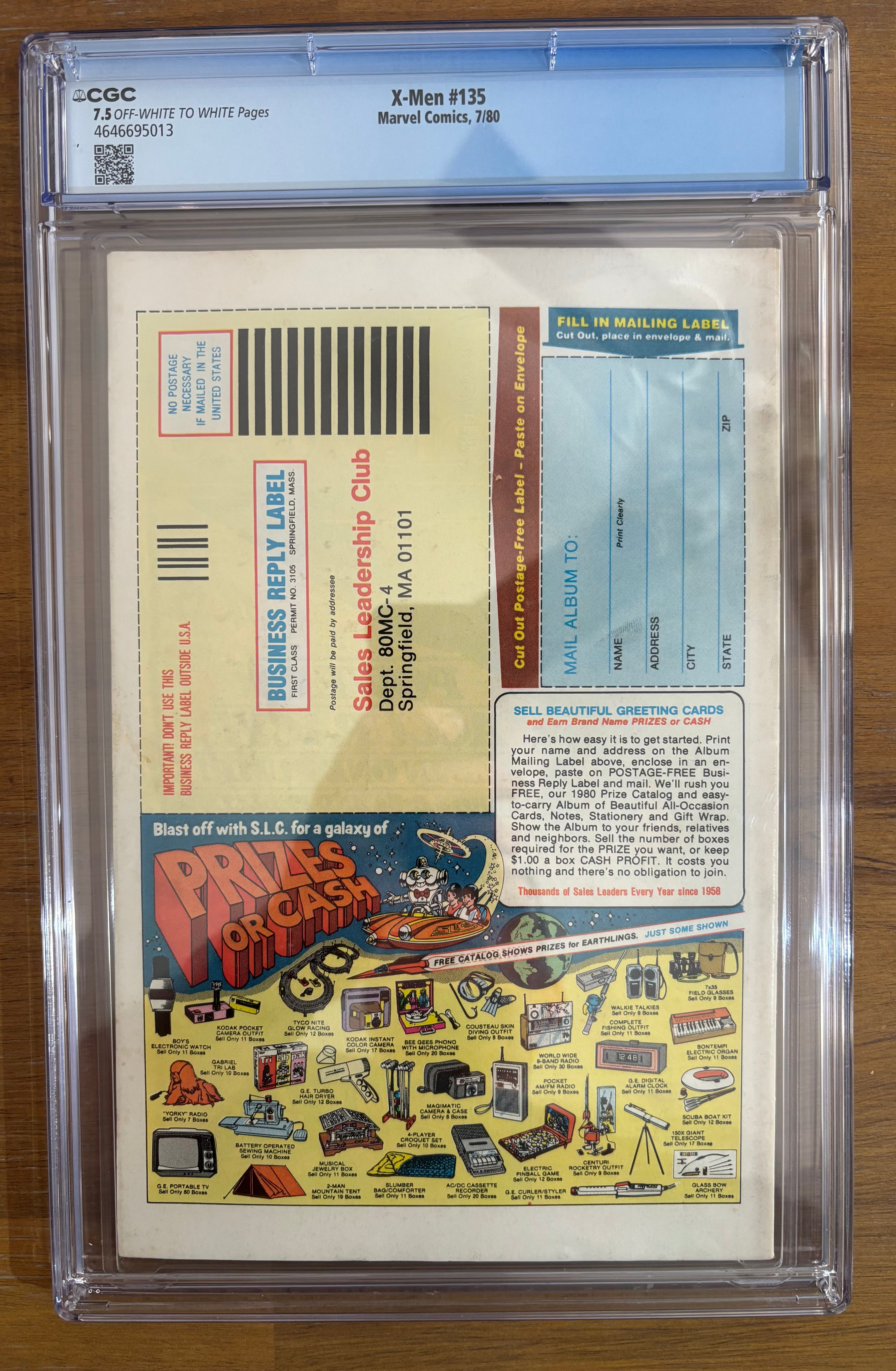 The Uncanny X-Men #135 - CGC 7.5