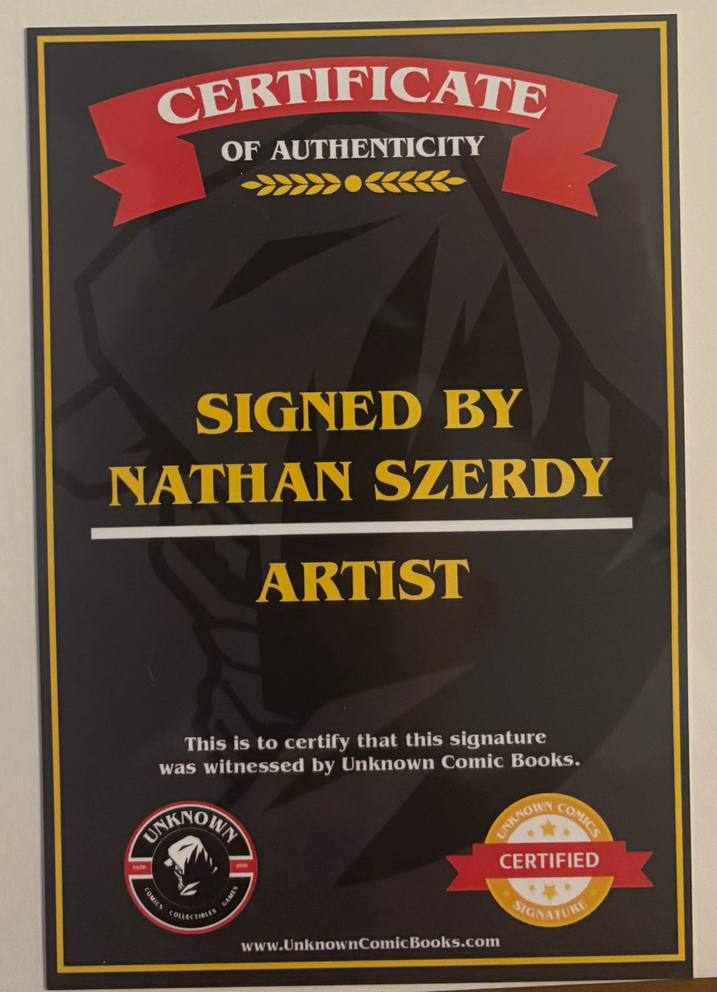 Wolverine #40 - Signed by Nathan Szerdy