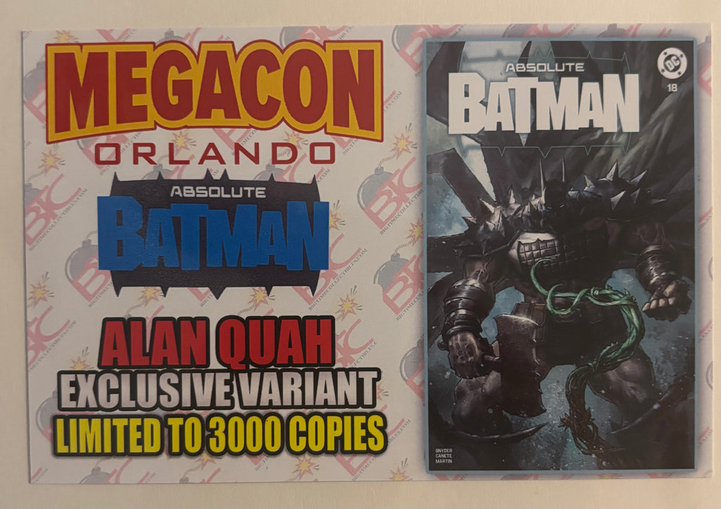 Absolute Batman #18 MegaCon